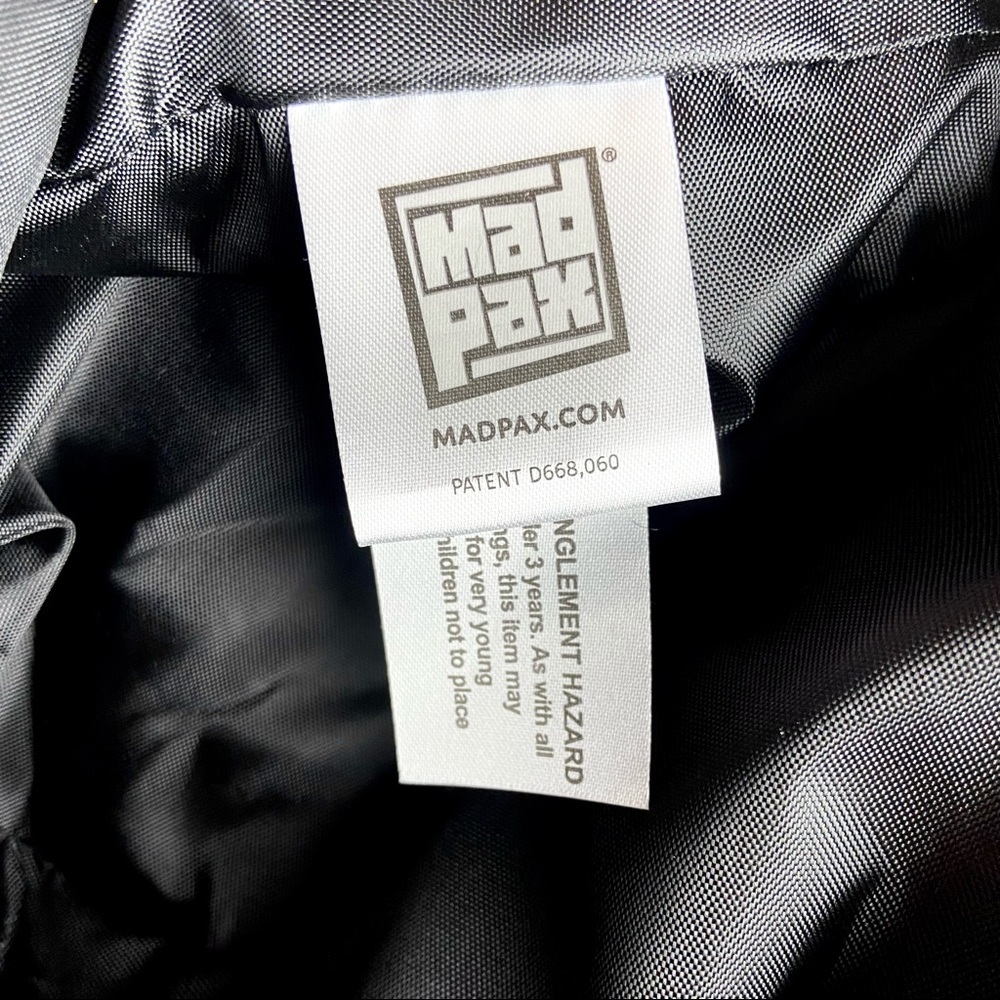 Rare Mad Pax Black Spiketus Rex Pint Mini Backpack - Picture 10 of 10